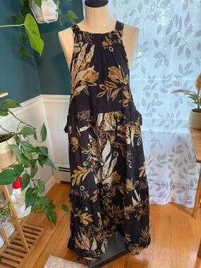 Free People Women's Anita Printed Maxi Dress - small